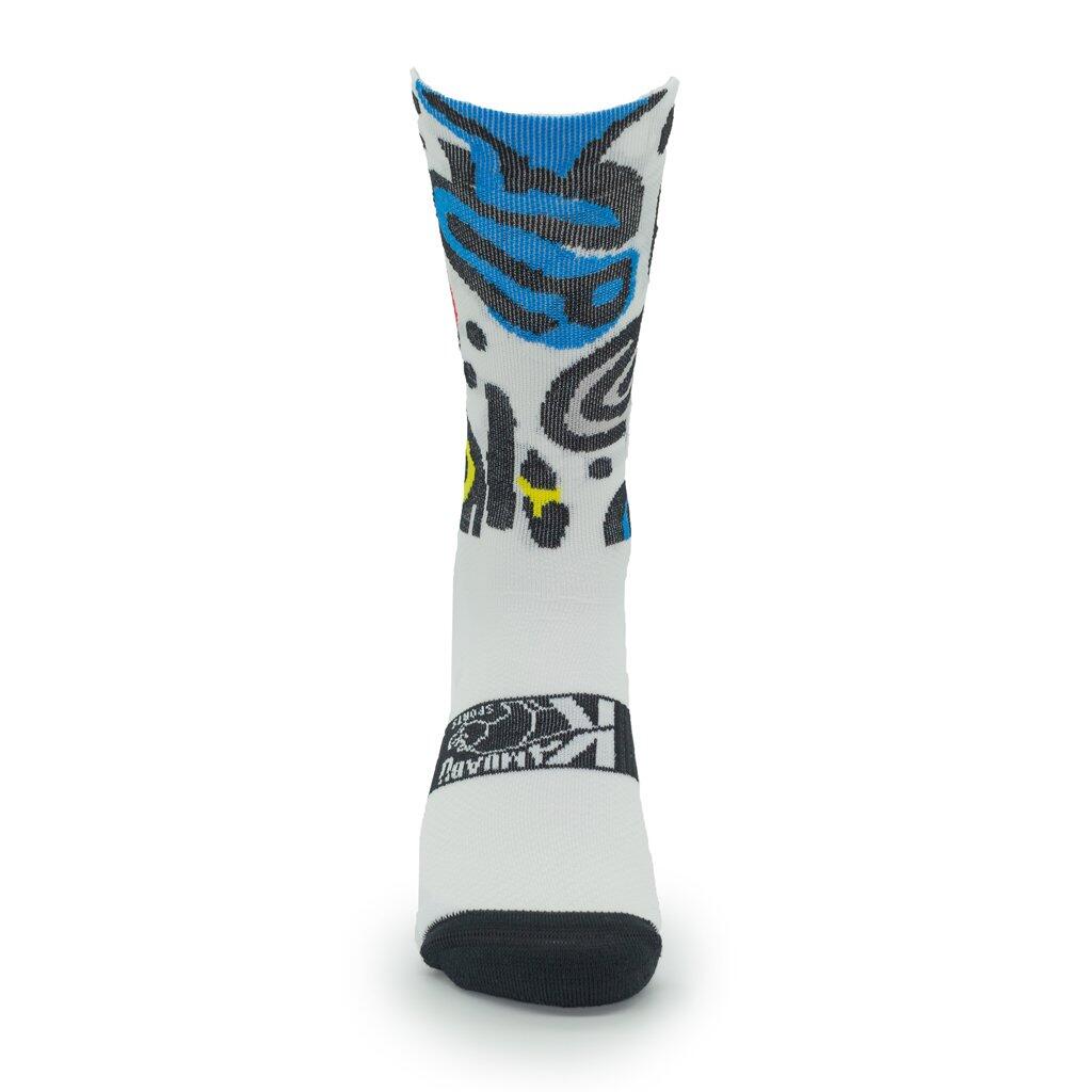 Calcetines DYSTOPIAN 2 de RUNNING (Multicolor) de 1 hilo 2/7