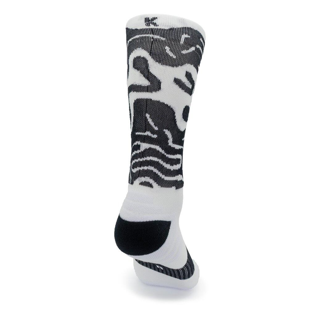 Meias DYSTOPIAN 4 de RUNNING (Preto e Branco) – 1 fio 3/6