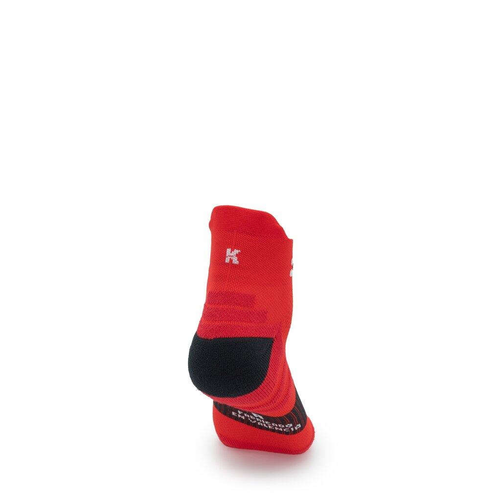 Chaussettes de running basses 15 cm – couleur ROUGE 4/5