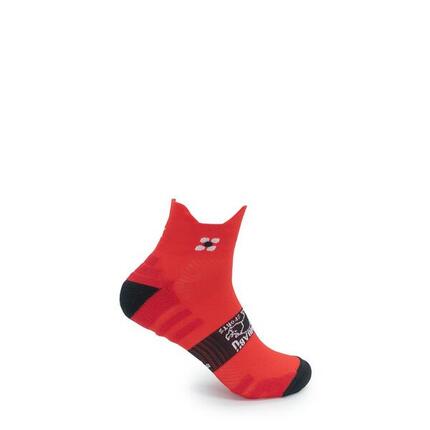 Enkelsokken voor hardlopen 15 cm – kleur ROOD