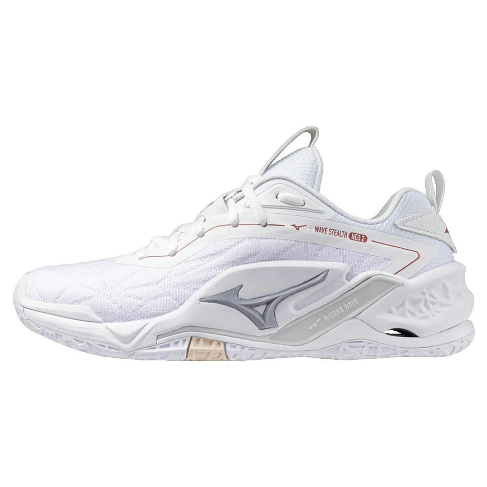 Mizuno - Chaussures De Handball Femmes Mizuno Wave Stealth Neo 2 Blanc - Chaussures De Sport - Blanc|rose - 36,5 - Decathlon