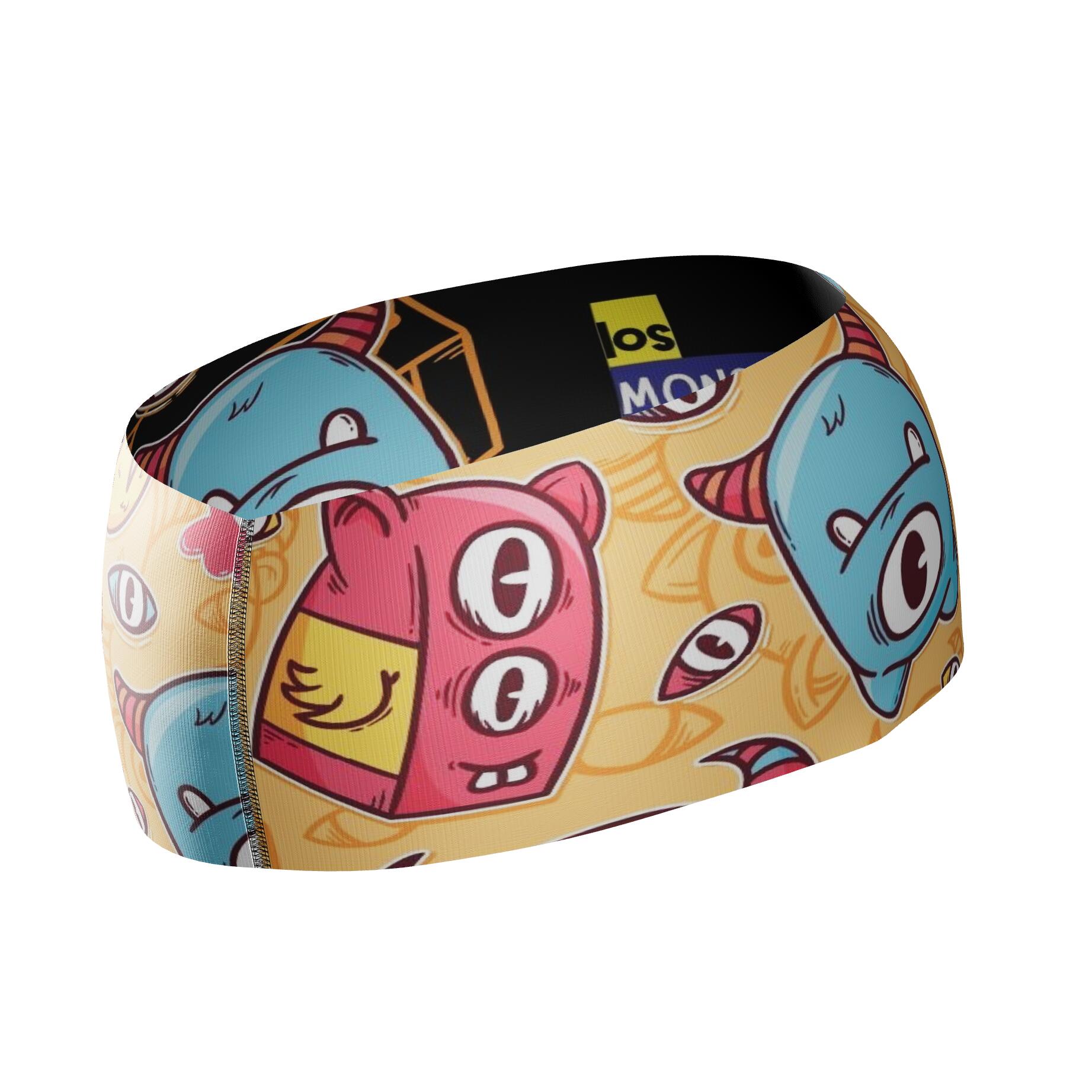 HEAD BAND RUNNING Elite MONSTRUOS - Sin Costuras y Reversible 2 EN 1 3/6