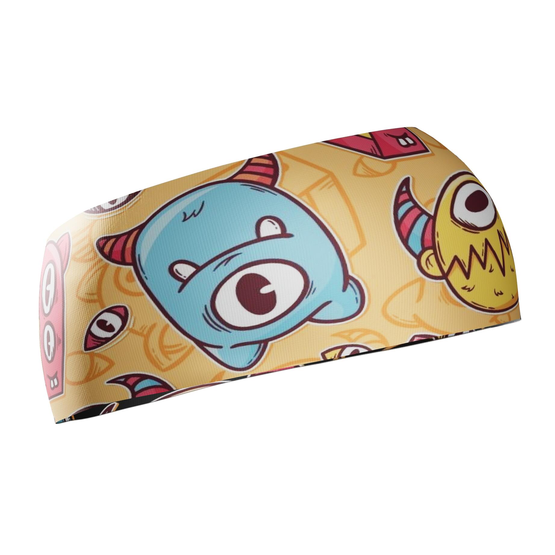HEAD BAND RUNNING Elite MONSTRUOS - Sin Costuras y Reversible 2 EN 1 2/6