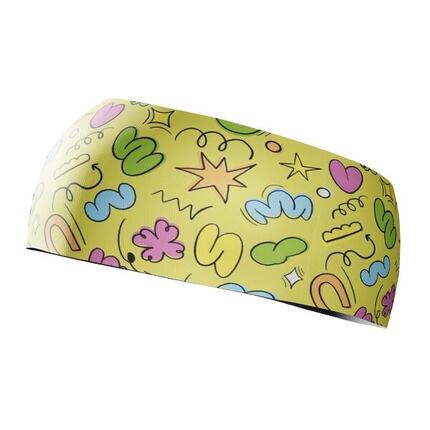 BANDEAU RUNNING Elite NUAGES – Sans Coutures et Réversible 2 EN 1