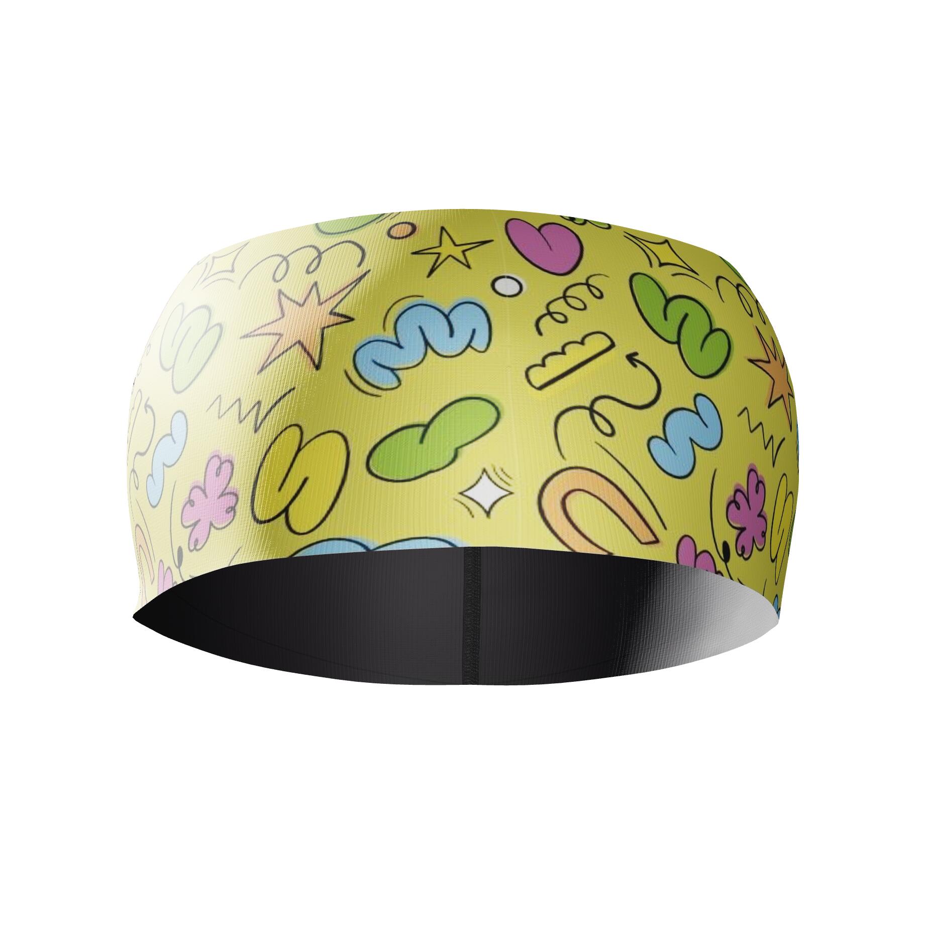 HEAD BAND RUNNING Elite NUBES - Sin Costuras y Reversible 2 EN 1 4/5