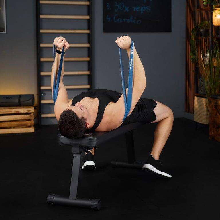 Stoffen weerstandsbanden set van 5 Trex Sport TX-005PBA 2,5–25 kg L. 104cm 5/7