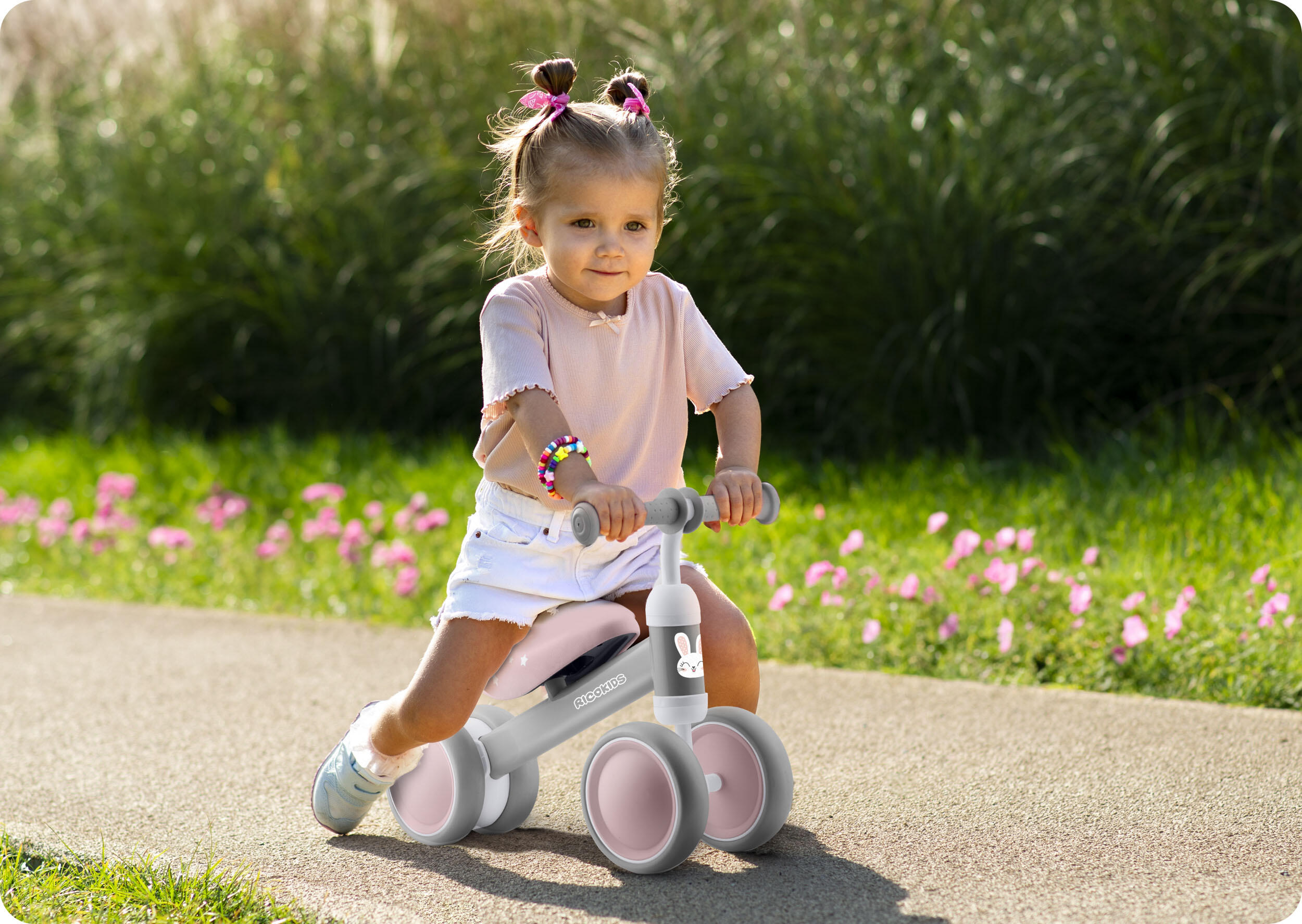 Rowerek biegowy trójkołowy dla dzieci Ricokids RK-606 4/7