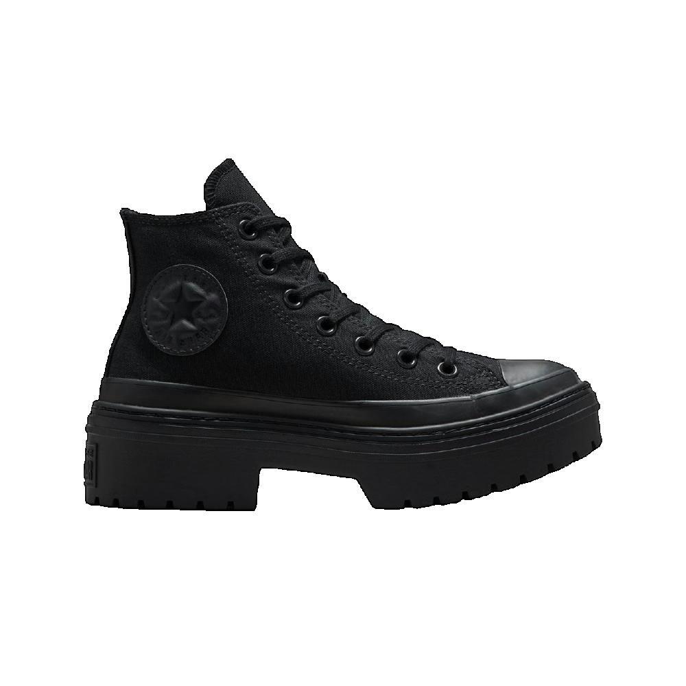 Chaussures Femmes Converse Chuck Taylor All Star Lugged Heel noir 1/2