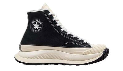 Zapatillas Mujer Converse Chuck 70 Atcx Natural Ivory Montantes Negro