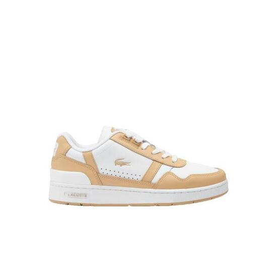 Zapatillas Mujer Lacoste T Clip Beige