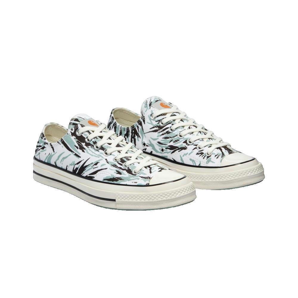 Chaussures Adultes Converse Converse X Carhartt Wip Chuck 70 blanc 3/3