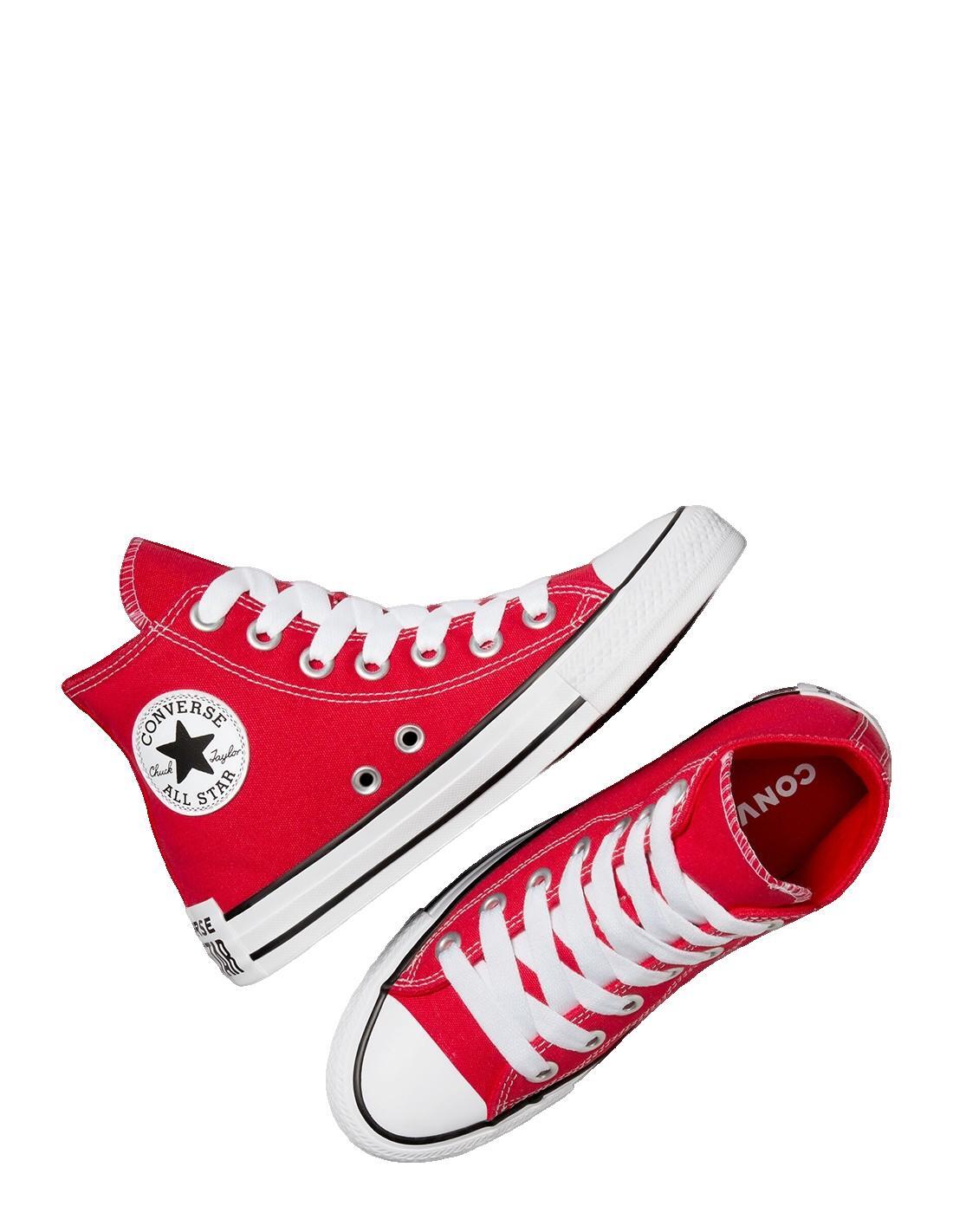 Chaussures Femmes Converse Chuck Classic Hi rouge 2/3