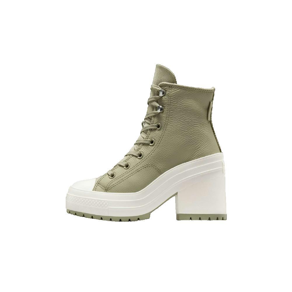 Chaussures Femmes Converse Chuck 70 De Luxe Heel Platform Water Repellent vert 2/3