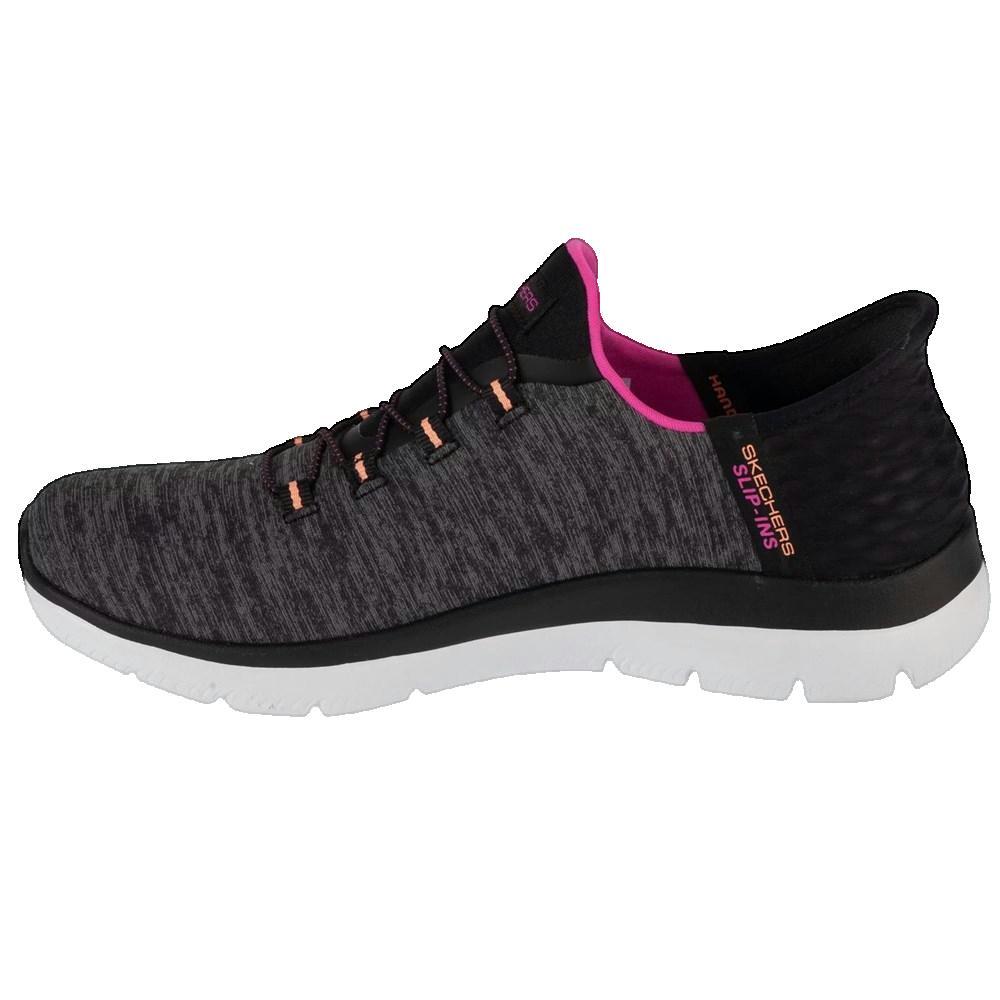 Chaussures Femmes Skechers Summits-Dazzling Haze noir 2/4