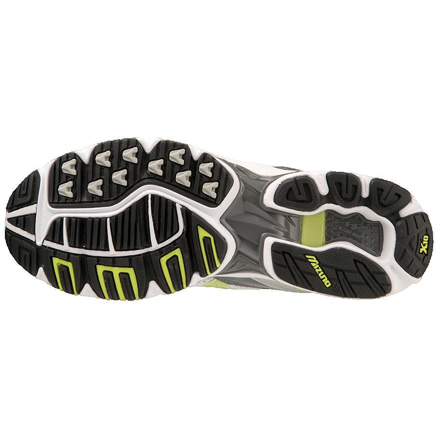 Chaussures sport Mizuno Wave Rider 10 argenté unisexe 2/3