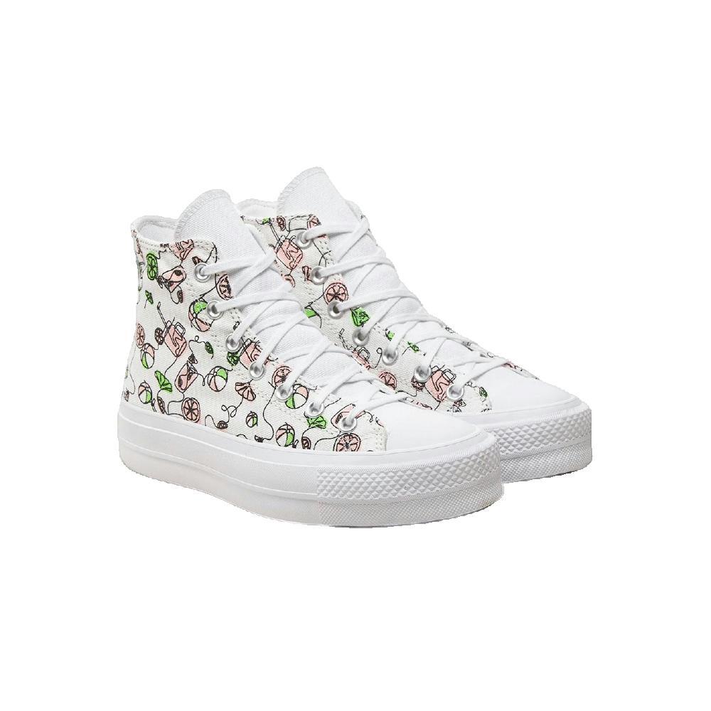 Chaussures Femmes Converse Eina blanc 2/3