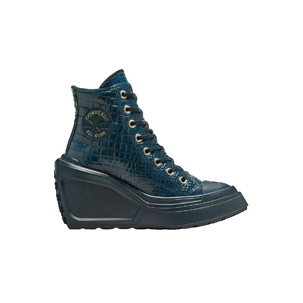 Chaussures Femmes Converse Chuck 70 De Luxe Wedge Platform bleu 1/2