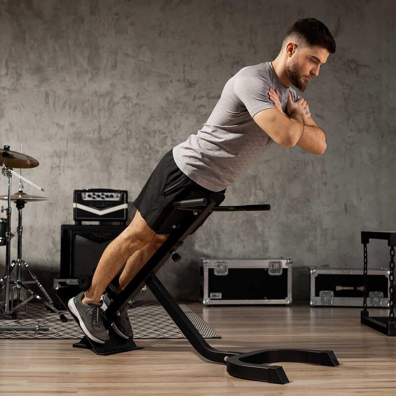 Bancă pentru exerciții Hop-Sport HS-1018 pentru spate cu suport
