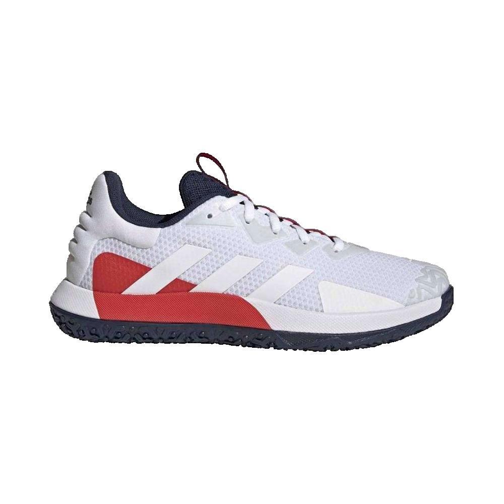 Scarpe da tennis Uomo Adidas Solematch Control bianco 1/5