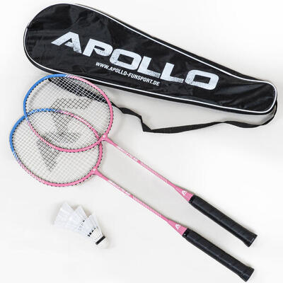 Badmintonset match pro 400 - blauw/roze