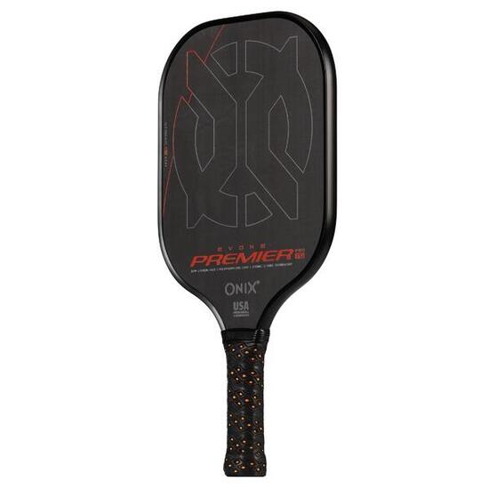 ONIX Evoke Premier Raw Carbon 12 Orange - Pickleball paddle - Toernooikwaliteit