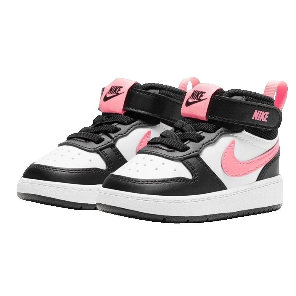 Zapatillas Niño Nike Court Borough 2 Negro 3/7