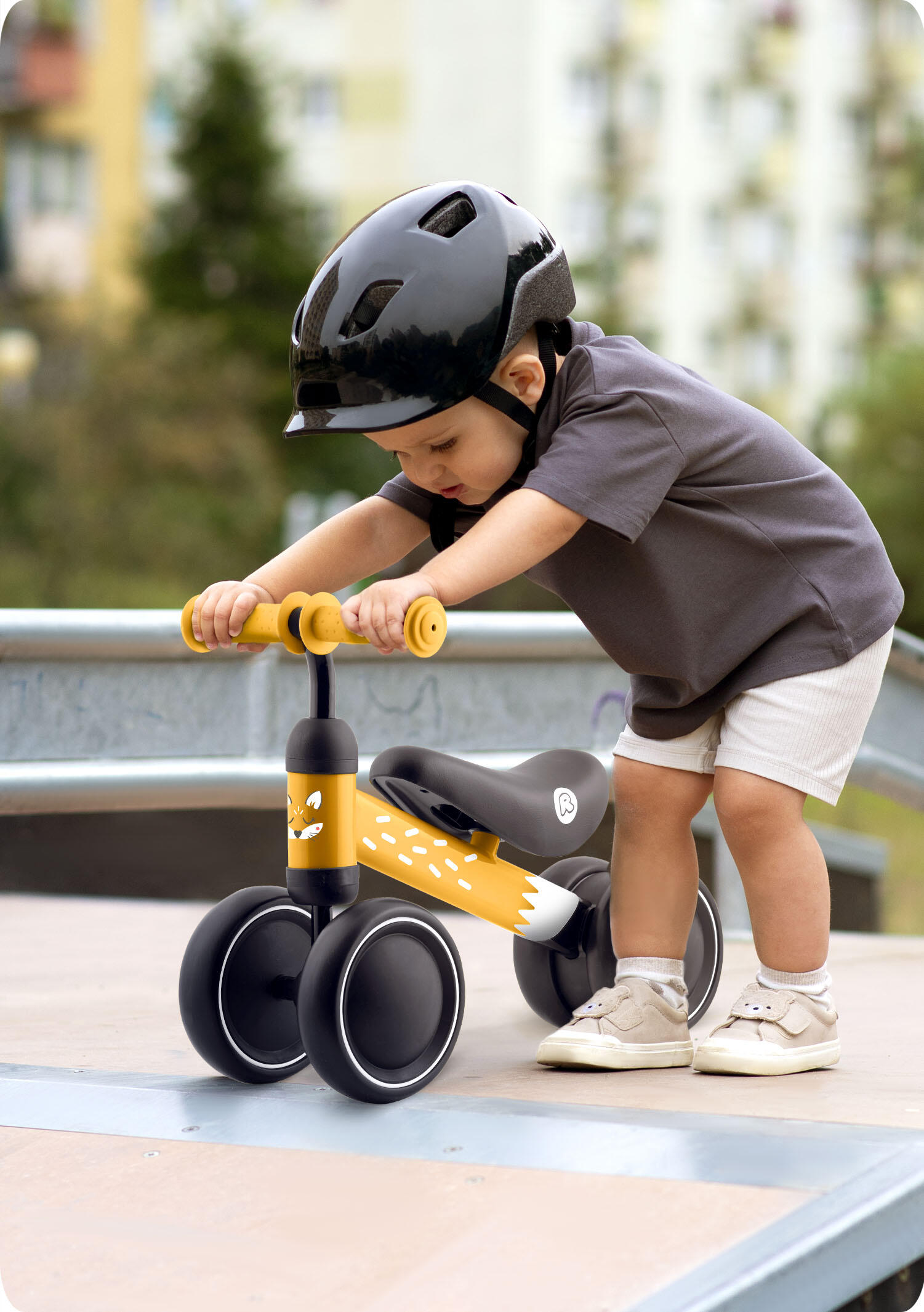 Rowerek biegowy trójkołowy dla dzieci Ricokids RK-606 4/7