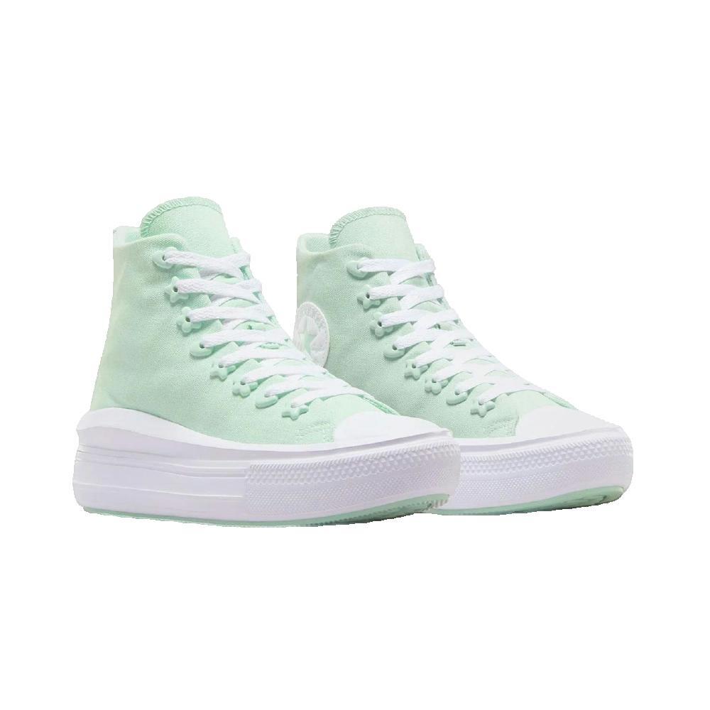 Chaussures Femmes Converse Chuck Taylor All Star Move vert 2/3
