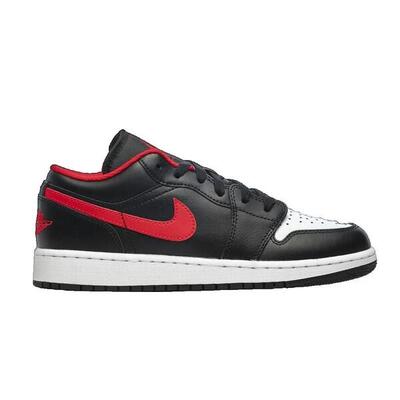 Sportschoenen mannelijk nike air jordan 1 toe zwart