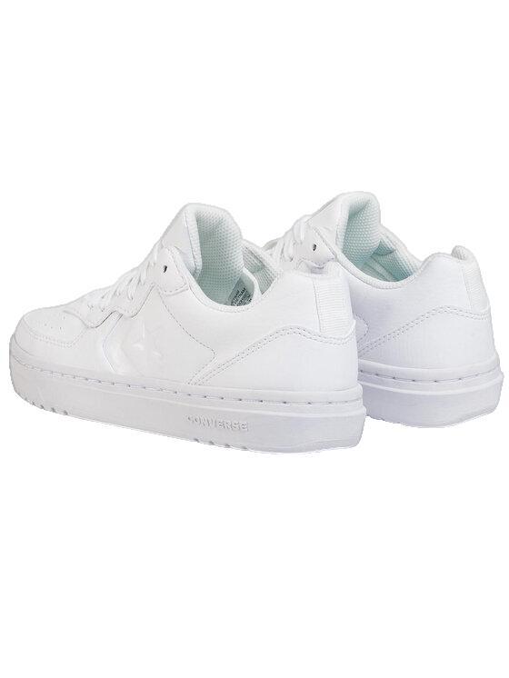 Chaussures Hommes Converse Rival blanc 2/3