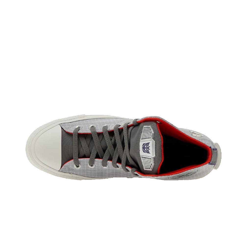 Chaussures Adultes Converse Transformers Chuck Taylor All Star Decepticons gris 3/3