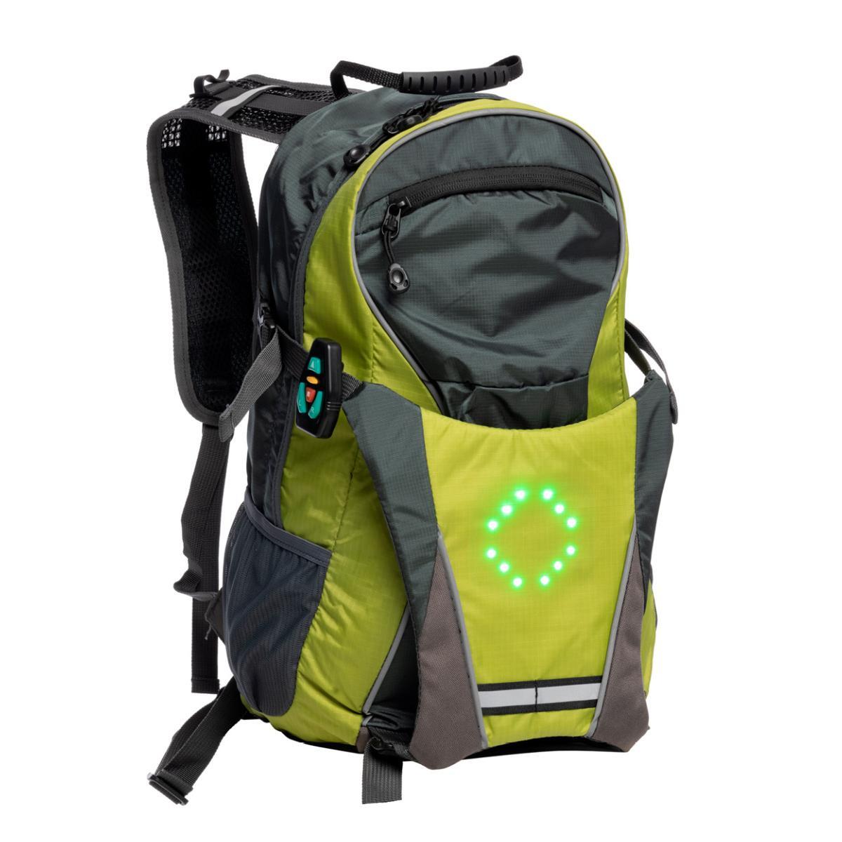 TOAD LEDBACKPACK Mochila com 18 LEDs e indicadores integrados para - Verde - 18 L
