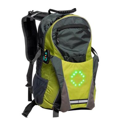 Zaino LEDBACKPACK 18 LED con indicatori integrati per - Verde - 18 L