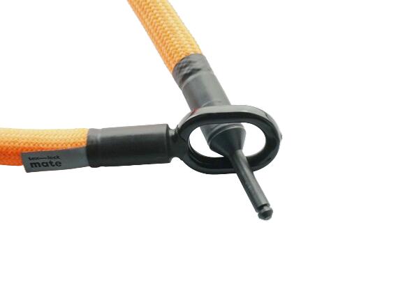 TEXLOCK MATE Antivol en kevlar pour cadre - 120 cm - Orange 3/3