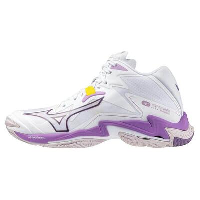 Volleybalschoenen vrouw mizuno wave lightning z8 wit