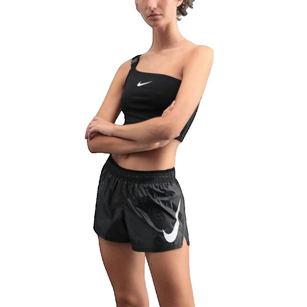 T-shirt crop Nike Sportswear Swoosh noir coton femme 2/2