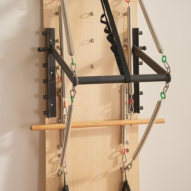 Unidade de parede Pilates Wall Unit completa em aço e madeira 6/6