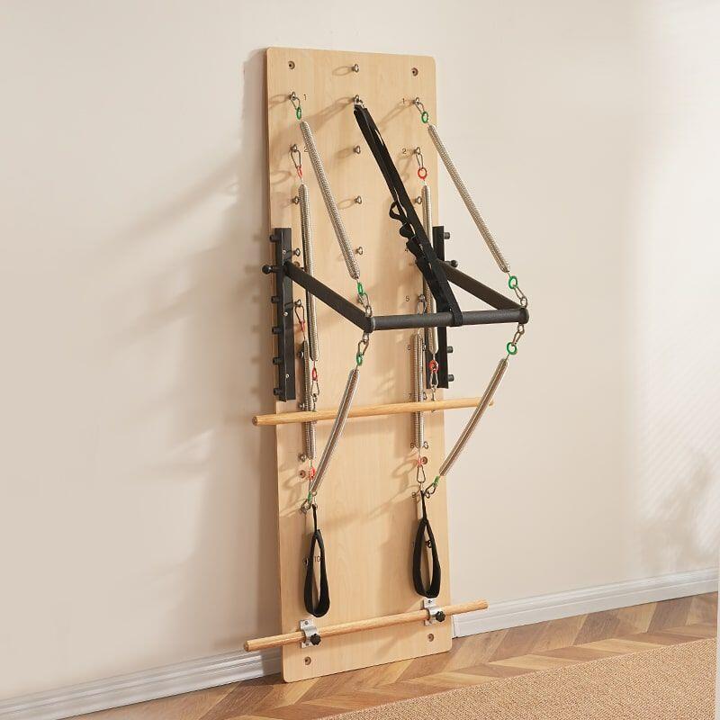 Unidade de parede Pilates Wall Unit completa em aço e madeira 3/6