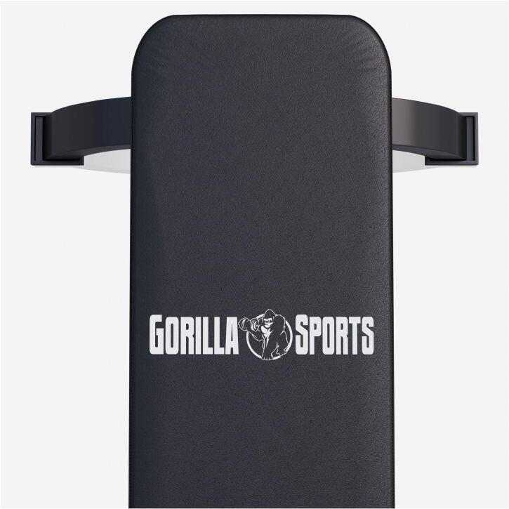 BANC DE MUSCULATION PLAT AVEC LOGO | COULEUR NOIR 3/7