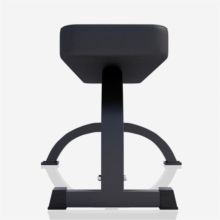 BANC DE MUSCULATION PLAT AVEC LOGO | COULEUR NOIR 4/7