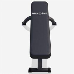 BANC DE MUSCULATION PLAT AVEC LOGO | COULEUR NOIR