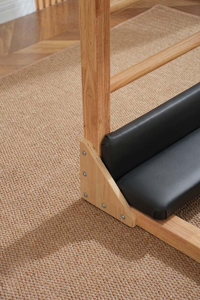 Accessoire de Pilates Barrel Bois Noir Stable et Anatomique 7/7