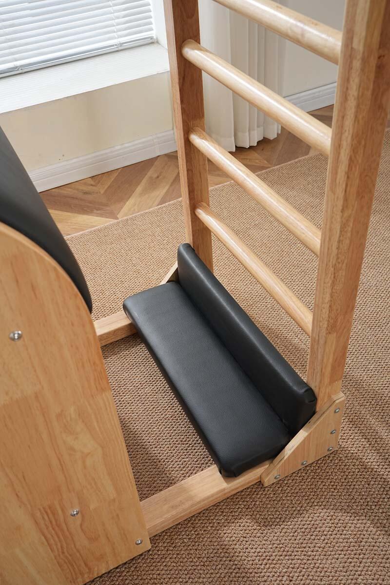 Accessoire de Pilates Barrel Bois Noir Stable et Anatomique 6/7
