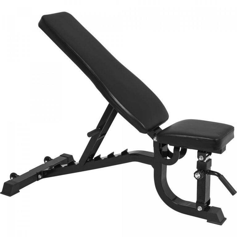 Gorilla Sports - Banc Multi Positions Developpé Couché Et Inclinable | Musculation - Banc De Musculation - Blanc - Taille Unique - Decathlon