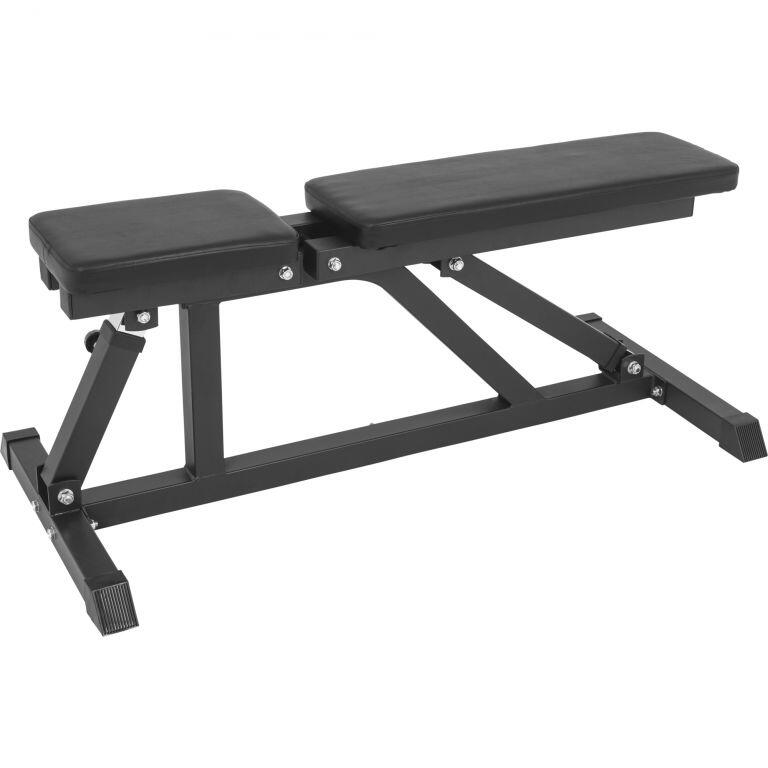 Fitnessbank - Multifunctioneel - Verstelbaar in 7 posities - Halterbank - Zwart 6/7