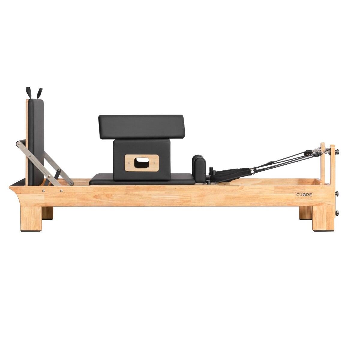 Reformer Pilates Clásico Madera Estable Y Profesional 6/6