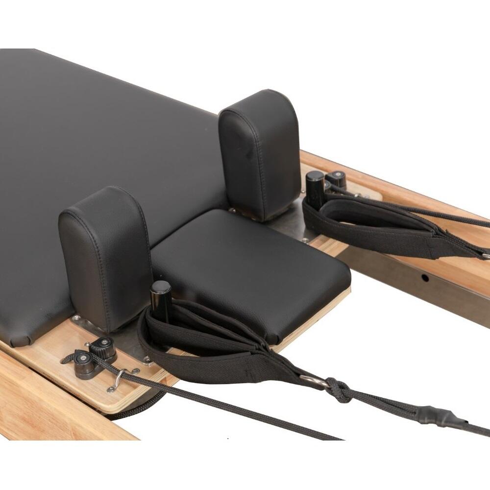Reformer Pilates Clásico Madera Estable Y Profesional 4/6