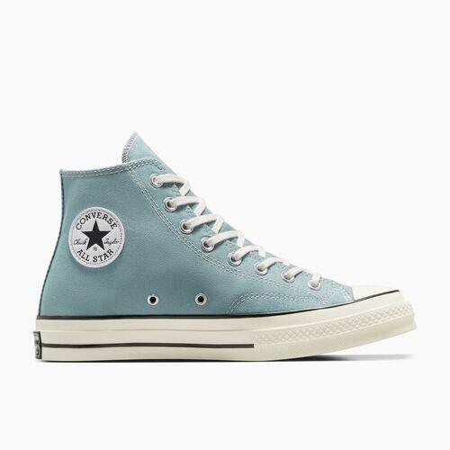 Chaussures Adultes Converse Chuck 70 Vintage bleu 3/4