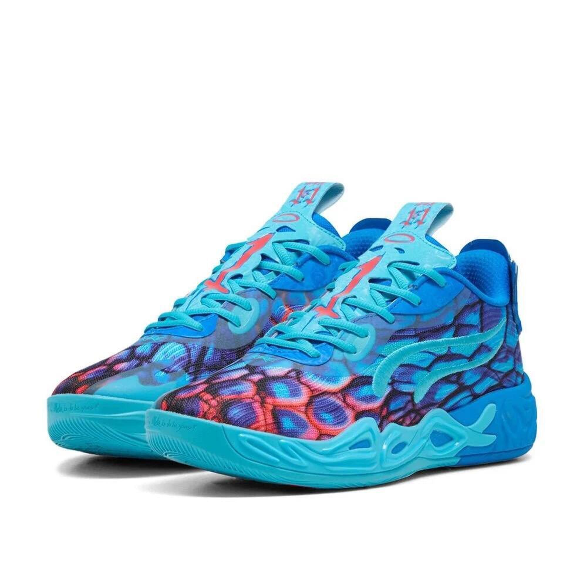 Puma - Chaussures De Basket-ball Puma Modèle 311318-01 Pour Homme - Baskets - Bleu|rouge - Decathlon