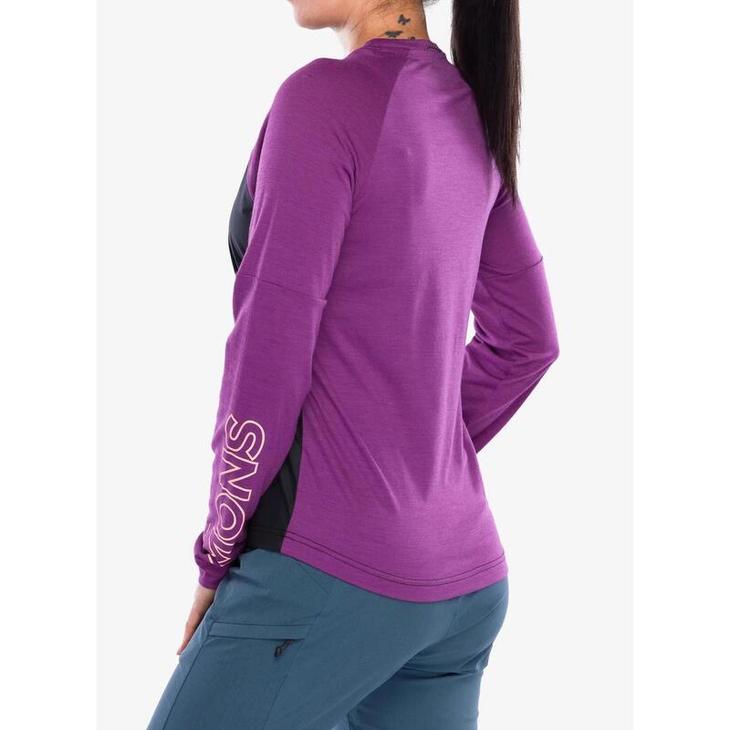 Longsleeve damski Mons Royale Tarn Merino Bike Wind Jersey